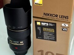 Obiectiv Nikon 105mm f/2.8G AF-S VR IF-ED Micro